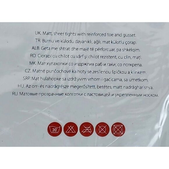 Penti 51 Light Skin #4 XL Sheer Tights – 20 Den Matte Nylon Elastane 5145 - Picture 7 of 10